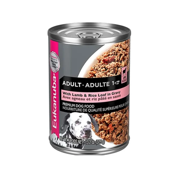 Adult Lamb & Rice Loaf in Gravy Eukanuba Adult with Lamb & Rice Loaf in Gravy