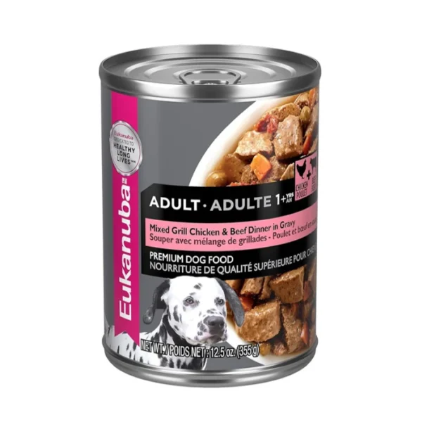 Adult Mixed Grill Chicken & Beef Dinner in Gravy Eukanuba Adult Mixed Grill Chicken & Beef Dinner in Gravy