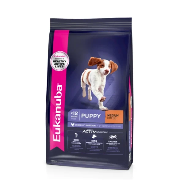 eukanuba Puppy mediano 1-3-15 kg(1) Eukanuba Puppy Medium Breed