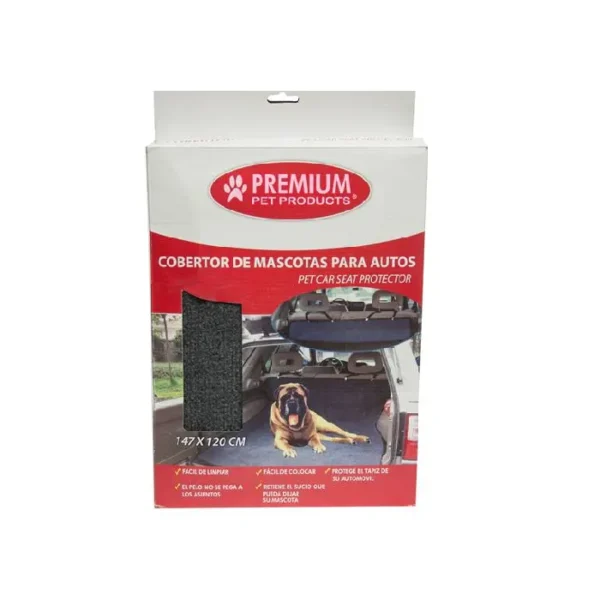 Cobertor de Mascotas para Auto 147 × 120 cm